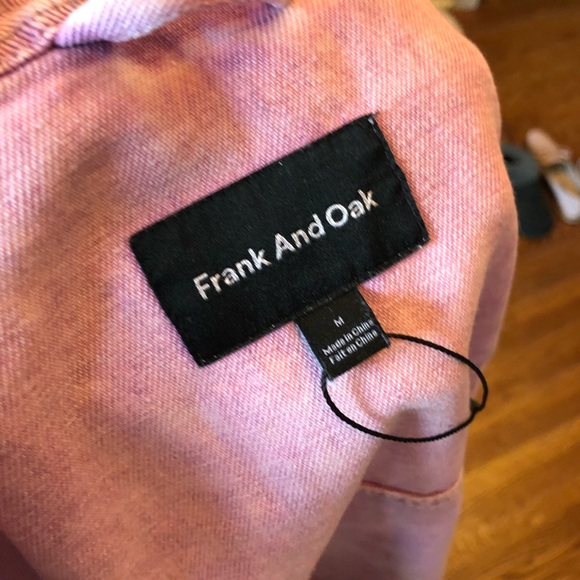SOLD !!! FRANK & OAK PASTEL JEAN JACKET BNWOT - Picture 5 of 9